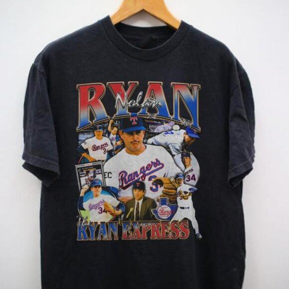 Other - Vintage  90s Graphic Style Nolan Ryan T-Shirt